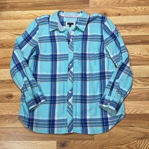 Talbots women button down shirt